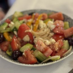 A true Greek salad!