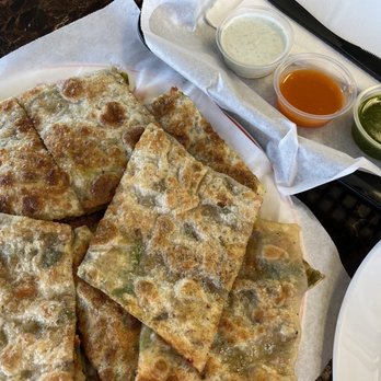 Twins Halal Restaurant - Veggie Bolani - Mediterranean Near Me - Sacramento, California