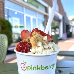 Pinkberry - Pumpkin flavored yogurt!!