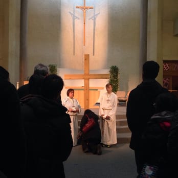 St. Luke's Catholic Church - Veneration of the Cross on Good Friday - Churches Near Me - Calgary, Alberta St. Luke's Catholic Church - Veneration of the Cross on Good Friday - Churches Near Me - Calgary, Alberta