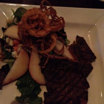 75 Chestnut - Steak and pear salad - New American Near Me - Boston, Massachusetts