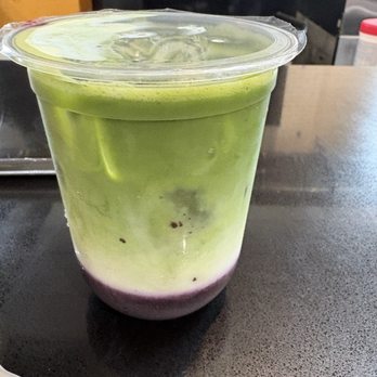 Little Cat - Blueberry matcha - Coffee & Tea Near Me - Columbus, Ohio