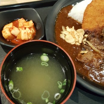 Abiko Curry - Soup and radish kimchi - Japanese Curry Near Me - New York, New York