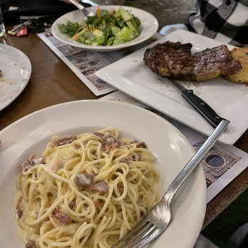 il Canale - Carbonara and RIBEYE STEAK - Italian Near Me - Washington, DC, District of Columbia
