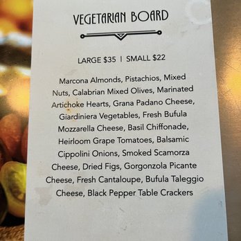 Top Tenn - Vegetarian board menu - Lounges Near Me - Denver, Colorado Top Tenn - Vegetarian board menu - Lounges Near Me - Denver, Colorado