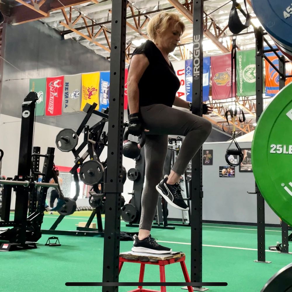 Koch Performance - Step ups with weight are great - Trainers Near Me - San Diego, California