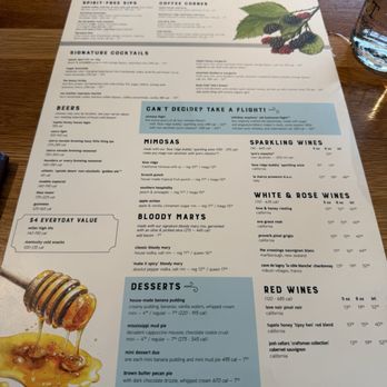 Tupelo Honey Southern Kitchen & Bar - Drink menu 2025 - Southern Near Me - Denver, Colorado Tupelo Honey Southern Kitchen & Bar - Drink menu 2025 - Southern Near Me - Denver, Colorado