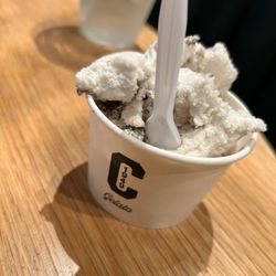Tony C's Pizza & Beer Garden - Round Rock - Gelato that comes with the kids meal