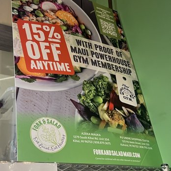 Fork & Salad - Kahului - Get healthy! Eat healthy and save! - Salad Near Me - Kahului, Hawaii Fork & Salad - Kahului - Get healthy! Eat healthy and save! - Salad Near Me - Kahului, Hawaii