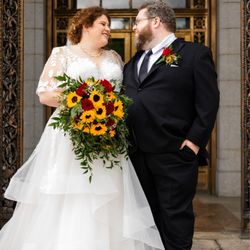 Michelle Ballard - Our wedding photo