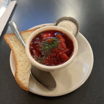 Veselka Williamsburg - borscht - Desserts Near Me - Brooklyn, New York Veselka Williamsburg - borscht - Desserts Near Me - Brooklyn, New York