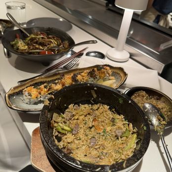 Janken - A5 wagyu fried rice, dynamite sushi roll, japchae, uni - Japanese Near Me - Portland, Oregon