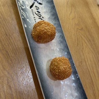 Kanji Sushi AYCE - Sesame balls - Sushi Bars Near Me - West Springfield, Virginia Kanji Sushi AYCE - Sesame balls - Sushi Bars Near Me - West Springfield, Virginia