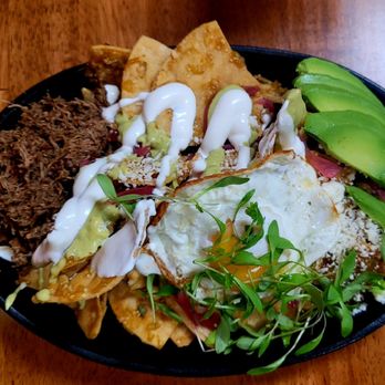 Amor A Mi - Chilaquiles with Barbacoa - Mexican Near Me - Burbank, California Amor A Mi - Chilaquiles with Barbacoa - Mexican Near Me - Burbank, California
