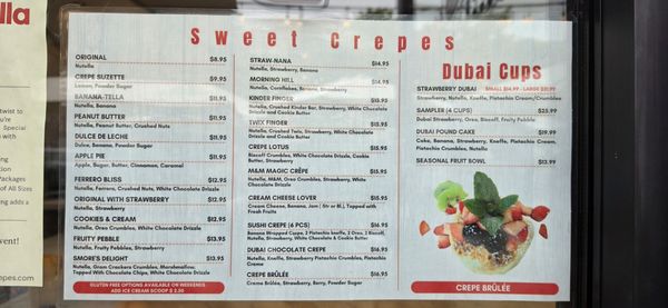 Menu photo 2 Chocotella Crepes Morgan Hill, CA Menu photo 2 Chocotella Crepes Morgan Hill, CA
