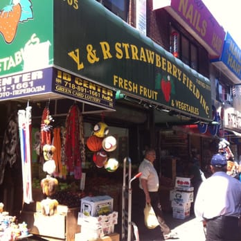 Y & R Strawberry Field - people walking down the street - Fruits & Veggies Near Me - Brooklyn, New York Y & R Strawberry Field - people walking down the street - Fruits & Veggies Near Me - Brooklyn, New York