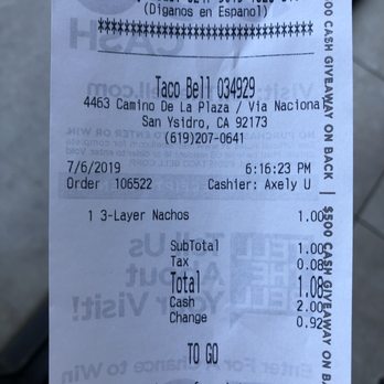 Taco Bell - Fast Food Near Me - San Ysidro, California Taco Bell - Fast Food Near Me - San Ysidro, California