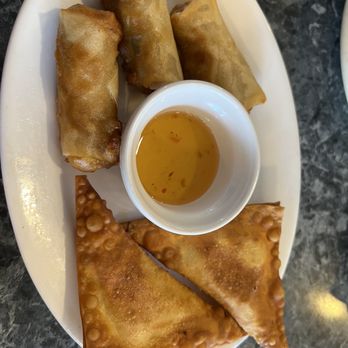 Ruby of Siam - Vegetable Spring Rolls & Fried Wontons - Thai Near Me - Skokie, Illinois Ruby of Siam - Vegetable Spring Rolls & Fried Wontons - Thai Near Me - Skokie, Illinois