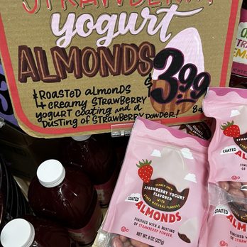 Trader Joe's - Strawberry yogurt almonds - Grocery Near Me - Las Vegas, Nevada Trader Joe's - Strawberry yogurt almonds - Grocery Near Me - Las Vegas, Nevada