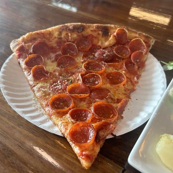 Sylvia’s Pizzeria - Pepperoni pizza by the slice and it was HUGE. Very good crust and red sauce. Definitely recommend. - Pizza Near Me - Pine Bluff, Arkansas Sylvia’s Pizzeria - Pepperoni pizza by the slice and it was HUGE. Very good crust and red sauce. Definitely recommend. - Pizza Near Me - Pine Bluff, Arkansas