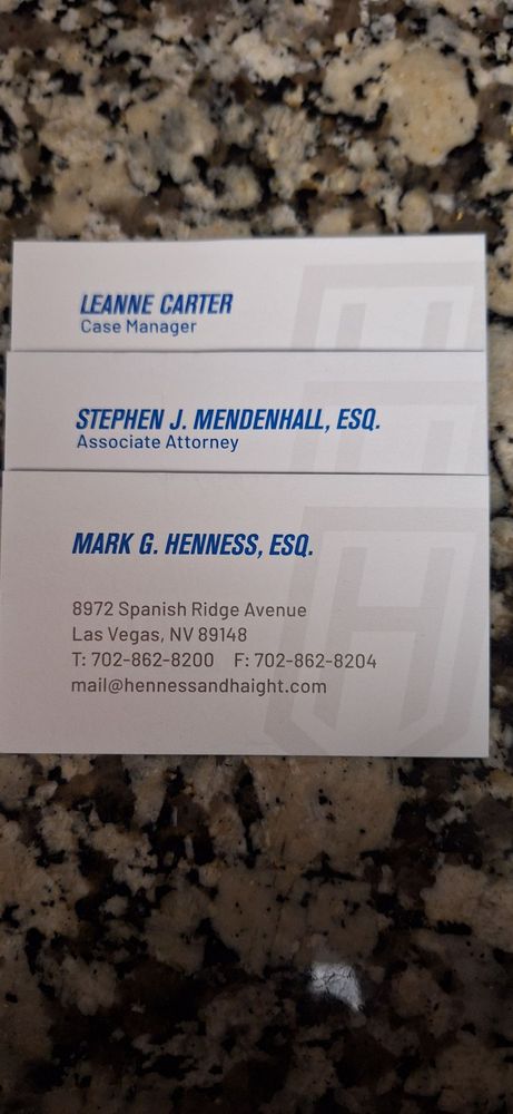 Henness & Haight - disability attorney in Las Vegas, NV