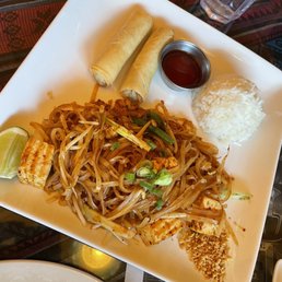 a plate of food with rice and vegetables a plate of food with rice and vegetables