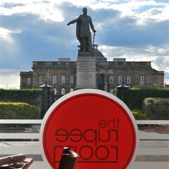 Rupee Room - View from The Rupee Room to Burns Monument Square. - Indian Near Me - Ayr, SAY