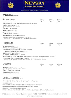 Nevsky Eastern European restaurant by null