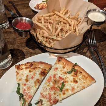 Bisbee's Table - Margherita pizza and truffle fries - American Near Me - Bisbee, Arizona