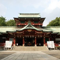 ATLJapanese - Tomioka Hachiman shrine, where I worked in Tokyo.