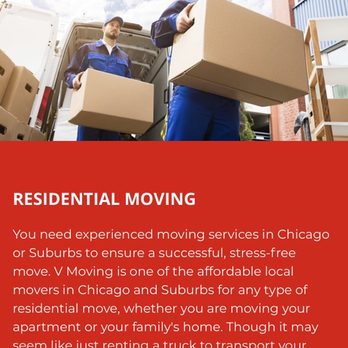 V Moving - Movers Near Me - River Grove, Illinois V Moving - Movers Near Me - River Grove, Illinois