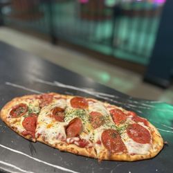 Putt Nation - Pepperoni flatbread pizza