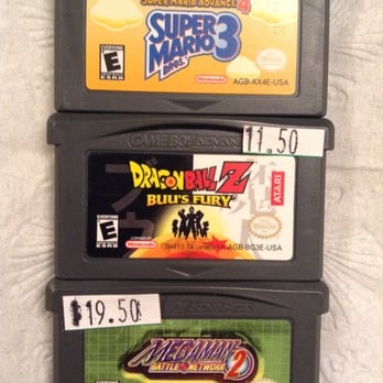Another Castle Video Games - Three used GBA games: Super Mario Bros. 3 ($19.50), Dragon Ball Z: Buu's Fury ($11.50), and MegaMan Battle Network 2 ($19.50) - Video Game Stores Near Me - Lynnwood, Washington Another Castle Video Games - Three used GBA games: Super Mario Bros. 3 ($19.50), Dragon Ball Z: Buu's Fury ($11.50), and MegaMan Battle Network 2 ($19.50) - Video Game Stores Near Me - Lynnwood, Washington