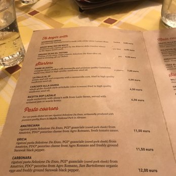 Da Enzo al 29 - Menu - Roman Near Me - Rome, RM Da Enzo al 29 - Menu - Roman Near Me - Rome, RM