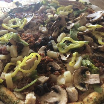 Blaze Pizza - This was my boyfriends creation! - Salad Near Me - Davie, Florida