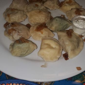 Pierogi Village - Pierogi sample platter - Polish Near Me - Las Vegas, Nevada