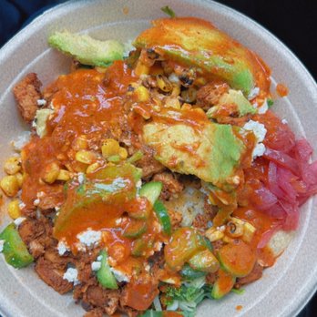 CAVA - Harissa (spicy) avocado bowl - Salad Near Me - Columbia, South Carolina CAVA - Harissa (spicy) avocado bowl - Salad Near Me - Columbia, South Carolina