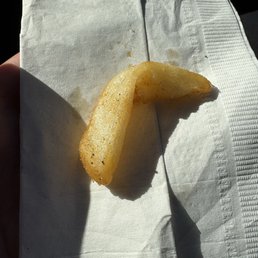 Greasy French fries!