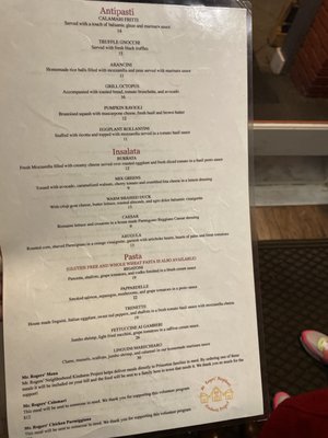 Menu photo 3 La Mezzaluna Princeton, NJ Menu photo 3 La Mezzaluna Princeton, NJ