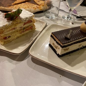 A Thousand Tales - Strawberry cream cake and profiterole cake slice $10 each - Turkish Near Me - Mount Prospect, Illinois