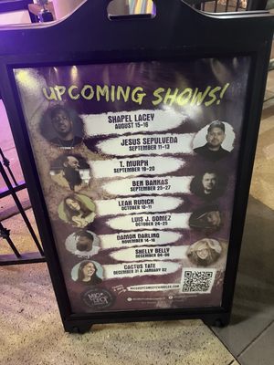 Menu photo 3 Mic Drop Comedy Chandler, AZ