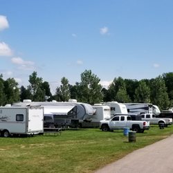 Lamphere Ranch Campground - 50 amp RV sites during the 2019 Sturgis Motorcycle Rally