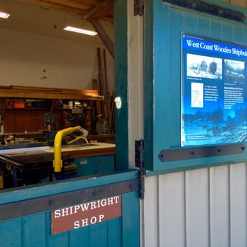 Hyde Street Pier - Shipwright Shop - Parks Near Me - San Francisco, California