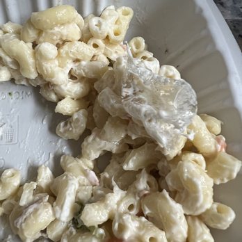 Ono Hawaiian BBQ - Piece of plastic in the macaroni salad my child was eating - Barbeque Near Me - Alhambra, California Ono Hawaiian BBQ - Piece of plastic in the macaroni salad my child was eating - Barbeque Near Me - Alhambra, California