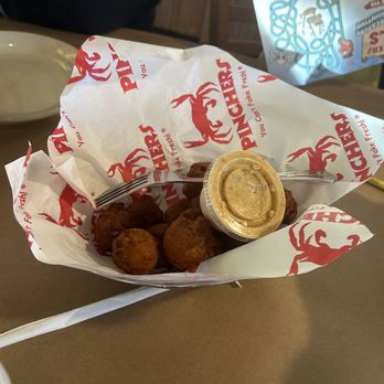 Pinchers - HUSH PUPPIES - Seafood Near Me - Marco Island, Florida Pinchers - HUSH PUPPIES - Seafood Near Me - Marco Island, Florida