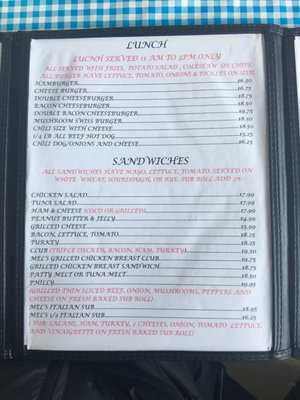 Menu photo 4 Mel's Diner Beatty, NV