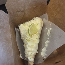 Margarita wedge (seasonal I believe. AMAZING). Margarita wedge (seasonal I believe. AMAZING).