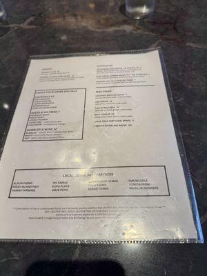 Menu photo 7 Chao Honolulu, HI Menu photo 7 Chao Honolulu, HI