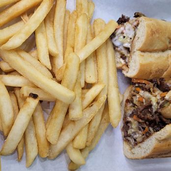 K Style Kitchen - Bulgogi beef sandwich and fries - Korean Near Me - Albuquerque, New Mexico
