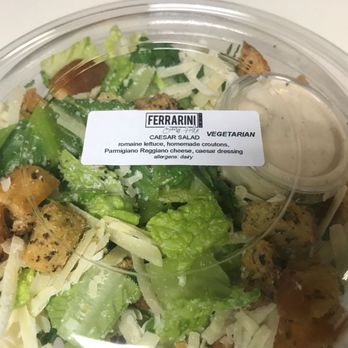 Ferrarini Cafe - Yummy Caesar Salad with housemade croutons. - Italian Near Me - Beverly Hills, California